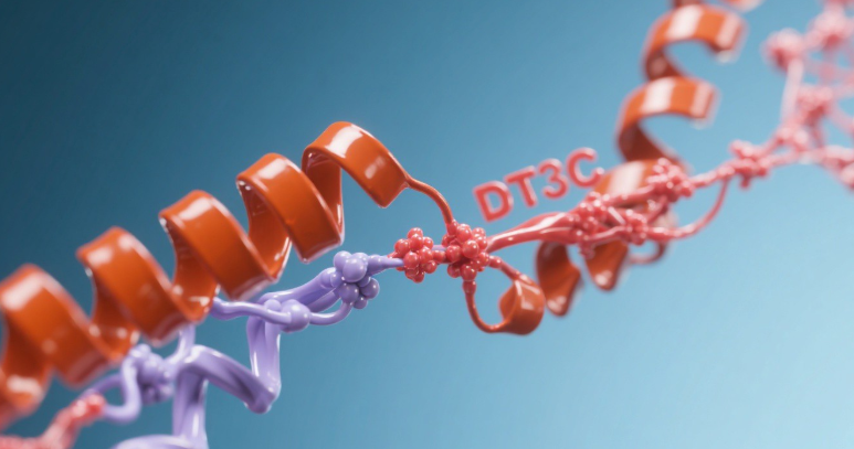 DT3C重组融合蛋白的分子结构示意图